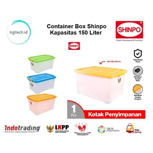 Container Plastik Box CB 150 liter - Shinpo 