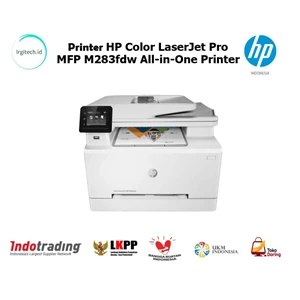 Printer Multifungsi HP Color LaserJet Pro MFP M283fdw - include Instalasi dan bonus 