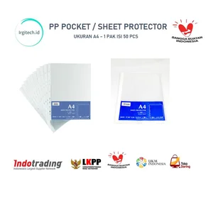 Sheet Protector A4 / PP Pocket Daiichi A4 / 1 Pak Isi 50 Pcs