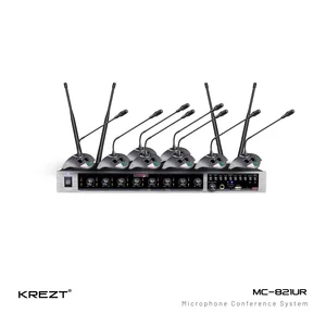 WIRELESS MICROPHONE CONFERENCE SYSTEM KREZT MC-821UR