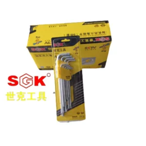 Kunci L Panjang Segi 6 Ball Head / Mirror Long - 1.5-10Mm