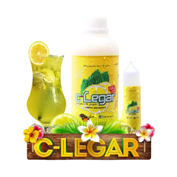 Soft Drink C-Legar Sari Lemon 500Ml