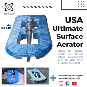 Ultimate Surface Aerator (Usa) 2Hp Waste Treatment