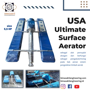 Ultimate Surface Aerator (Usa) 5Hp Waste Treatment