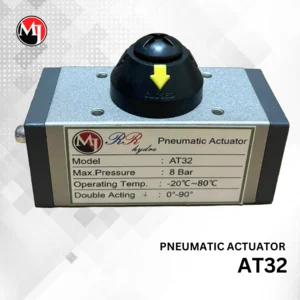 PNEUMATIC VALVE ACTUATOR DOUBLE ACTIONG (DA) AT-32