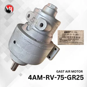 Air Motor 4AM-RV-75-GR25 Gast Pneumatic Gear Motor