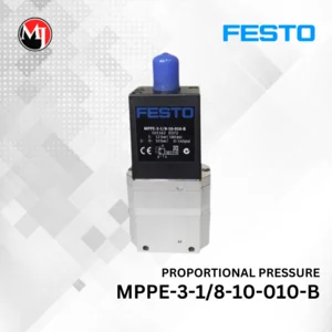 FESTO MPPE-3-1/8-10-010-B PROPORTIONAL PRESSURE REGULATOR ELEKTRONIK