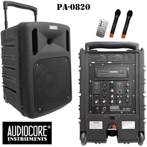 Speaker Portable Wireless Audiocore PA-0820 / PA0820 / PA 0820 merk USA