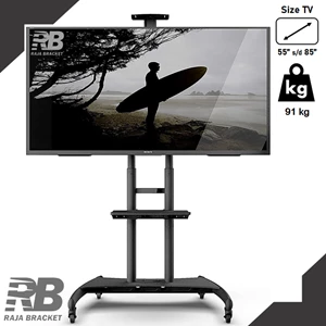 Proyektor Stand Standing Bracket TV LED 55 60 65 70 75 80 85 inch  Standing TV LCD LED - DVD Tray