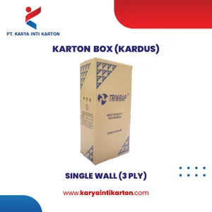 Karton Box (Kardus) Print 1 Warna - Kotak Karton