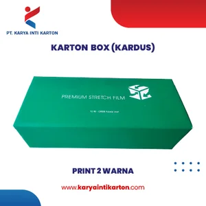 Karton Box (Kardus) Print 2 Warna - Kotak Karton