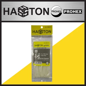 Loop Cable Tie / Cable Tie 4x200 Hasston White (4580-121)