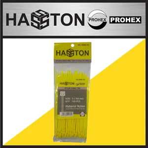 Loop Cable Tie / Cable Tie 3x150 Kuning Hasston (4580-113)