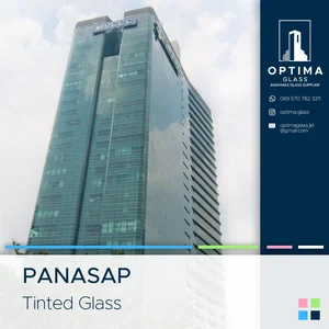  Kaca Tempered Panasap - Tinted Glass 5Mm