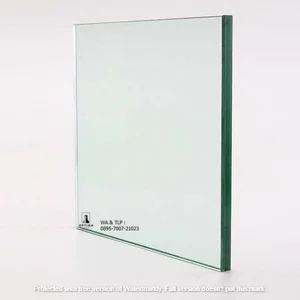 Tempered Glass Clear Glass White