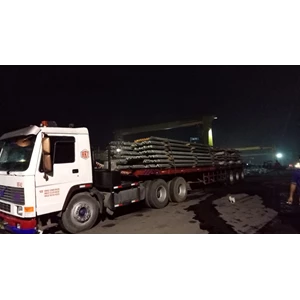 Logistik Truck Trailer ( Fladbed )