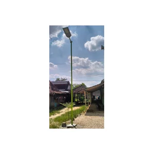 Lampu PJU Lampu Tenaga Surya 50W Sensor Gerak All In One