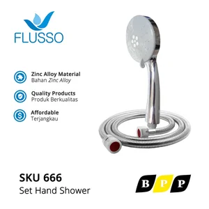 Flusso Shower Set Hand 8384