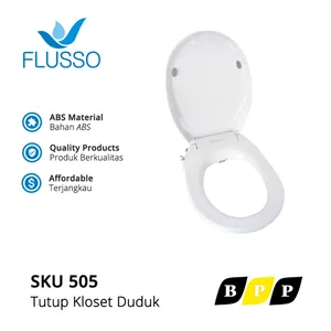 Tutup Closet Flusso Auto Wash A1003 O