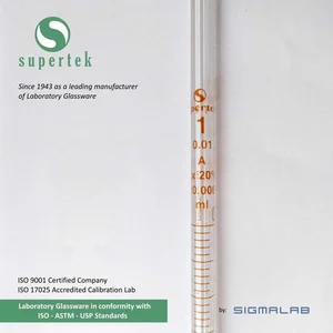 Pipette Serological Supertek 1Ml - 25Ml