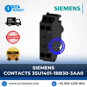 Siemens contacts 3SU1401-1BB30-3AA0 Lampu Indikator