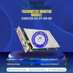 Bently Nevada Tachometer Monitor Module 3300/50-02-01-00-00 Tachometer