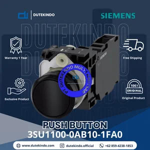Siemens Push Button 3SU1100-0AB10-1FA0 Illuminated Push Button 