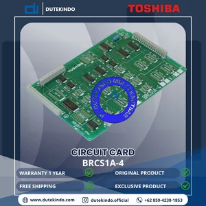 Toshiba Circuit Card BRCS1A-4 Circuit Control Switches