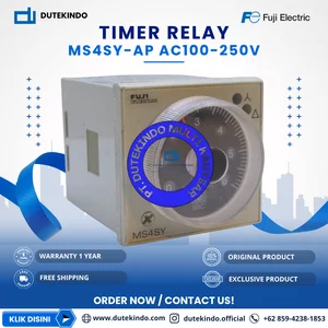 Fuji Electric Timer Relay MS4SY-AP AC100-250V Relay Timer