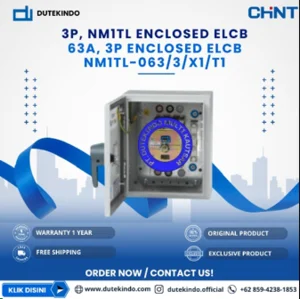 CHINT 3P NM1TL ENCLOSED ELCB NM1TL-063/3/X1/T1 63A 3P Enclosed ELCB ELCB / Earth Leakage Circuit Breaker