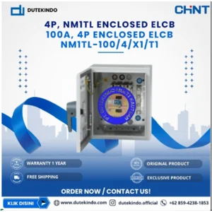 CHINT 4P NM1TL ENCLOSED ELCB NM1TL-100/4/X1/T1 100A 4P Enclosed ELCB ELCB / Earth Leakage Circuit Breaker