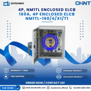 CHINT 4P NM1TL ENCLOSED ELCB NM1TL-160/4/X1/T1 160A 4P Enclosed ELCB ELCB / Earth Leakage Circuit Breaker