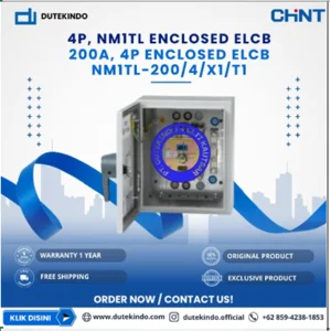 CHINT 4P NM1TL ENCLOSED ELCB NM1TL-200/4/X1/T1 200A 4P Enclosed ELCB ELCB / Earth Leakage Circuit Breaker