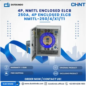 CHINT 4P NM1TL ENCLOSED ELCB NM1TL-250/4/X1/T1 250A 4P Enclosed ELCB ELCB / Earth Leakage Circuit Breaker