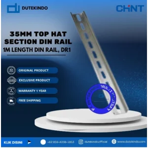 CHINT 35mm TOP HAT SECTION DIN RAIL 1m length Din Rail DR1 Rail MCB
