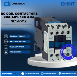 CHINT DC COIL CONTACTORS 80A AC1 65A AC3 3 Main + 1 NO + 1 NC Auxs NC1-6511Z Contactor Coil