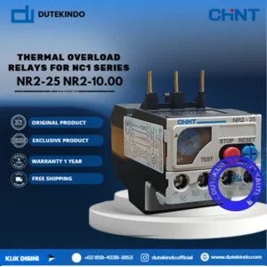 CHINT THERMAL OVERLOAD RELAYS FOR NC1 SERIES 7.00A - 10.00A NR2-25 NR2-10.00 Relay Listrik