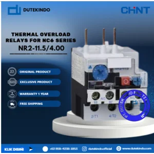 CHINT THERMAL OVERLOAD RELAYS FOR NC6 SERIES 2.50A - 4.00A NR2-11.5/4.00 Relay Listrik