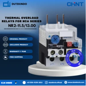 CHINT THERMAL OVERLOAD RELAYS FOR NC6 SERIES 9.00A - 13.00A NR2-11.5/13.00 Relay Listrik
