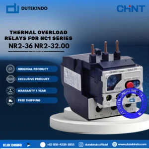 CHINT THERMAL OVERLOAD RELAYS FOR NC1 SERIES 25.00A - 32.00A NR2-36 NR2-32.00 Relay Listrik