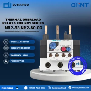 CHINT THERMAL OVERLOAD RELAYS FOR NC1 SERIES 63.00A - 80.00A NR2-93 NR2-80.00 Relay Listrik