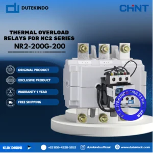CHINT THERMAL OVERLOAD RELAYS FOR NC2 SERIES 125A - 200A NR2-200G-200 Overload Relay