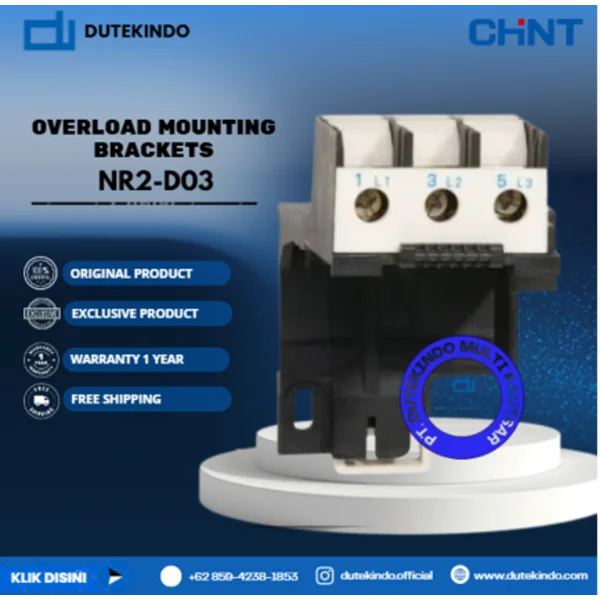 CHINT OVERLOAD MOUNTING BRACKETS To Fit NR2-11.5 NR2-D03 Relay Listrik