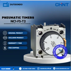 CHINT PNEUMATIC TIMERS 0.1s – 30s ON Delay NC1-F5-T2 Contact Block