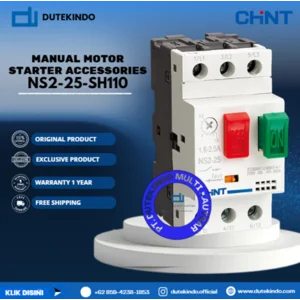 CHINT MANUAL MOTOR STARTER ACCESSORIES 110V Shunt Trip NS2-25-SH110 Motor Starter