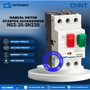 CHINT MANUAL MOTOR STARTER ACCESSORIES 230V Shunt Trip NS2-25-SH220 Motor Starter