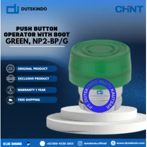 CHINT PUSH BUTTON OPERATOR WITH BOOT Green NP2-BP/G Push Button Switch