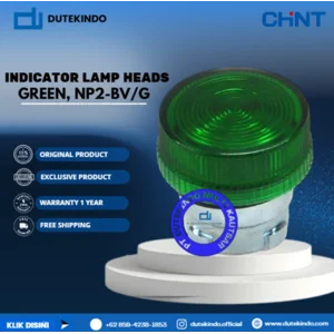 CHINT INDICATOR LAMP HEADS Green NP2-BV/G Lampu Indikator