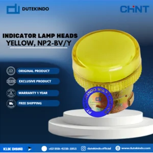 CHINT INDICATOR LAMP HEADS Yellow NP2-BV/Y Lampu Indikator
