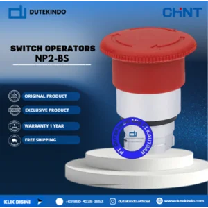 CHINT SWITCH OPERATORS 40mm Twist Release Emergency Stop Operator NP2-BS Emergency Stop Switches